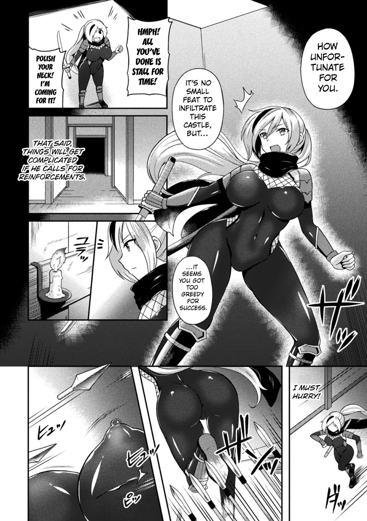 Hentai Manga Comic-The Crimson Kunoichi Kagari ~Fallen Into the Wicked Castle's Lewd Trap~-Read-2